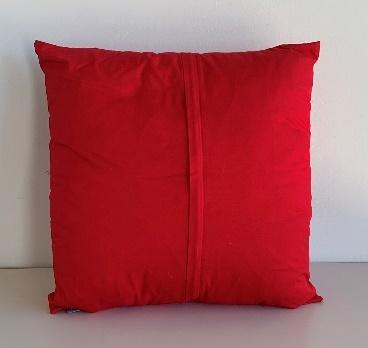 Red Single Pleat