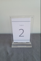 Flat Acrylic Holder