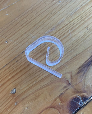 Acrylic Curl Holder