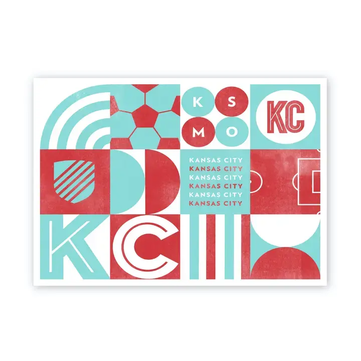 KC Current KC Grid Postcard