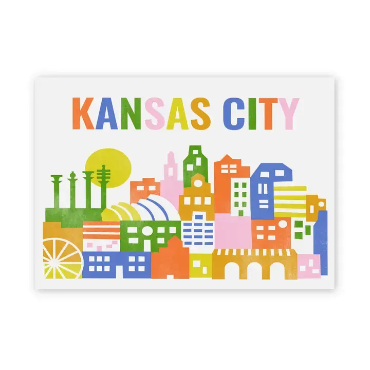 KC Skyline Postcard