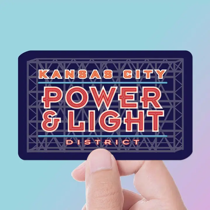 Kansas City Power & Light District Sticker