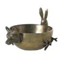 "Eric and Eloise" Figurine Handle Bowl