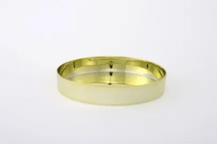 [BFS-26443] #971-972 10-5/8" Silver/Gold Take-Away Tray