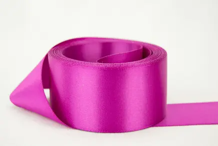 [BFS-OF220503431] #3 Double Face Satin Ribbon - Wild Berry