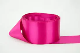 [BFS-RR49509630] #3 Double Face Satin Ribbon (100 Yards) - Azalea