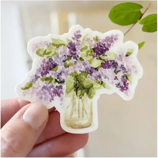 [BGB-STICKER-LILACBOUQUET] Lilac Bouquet Sticker