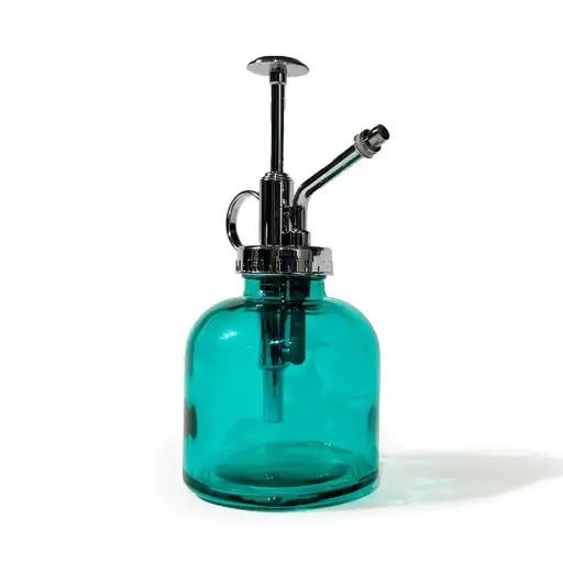[BFP-SPBTBG] Air Plant Misters For Indoor Plants Glass Spray Bottle - Blue Green