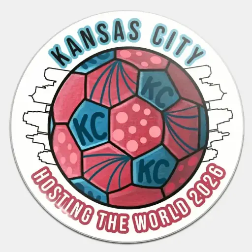 [BGB-SQ3268671] "KC 2026: Hosting the World" Sticker